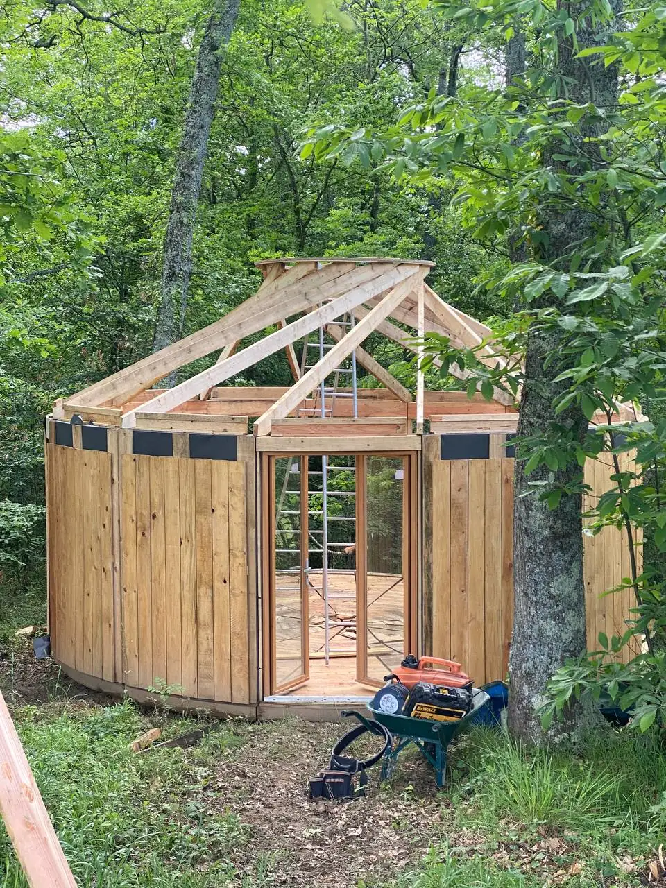 Structure en construction